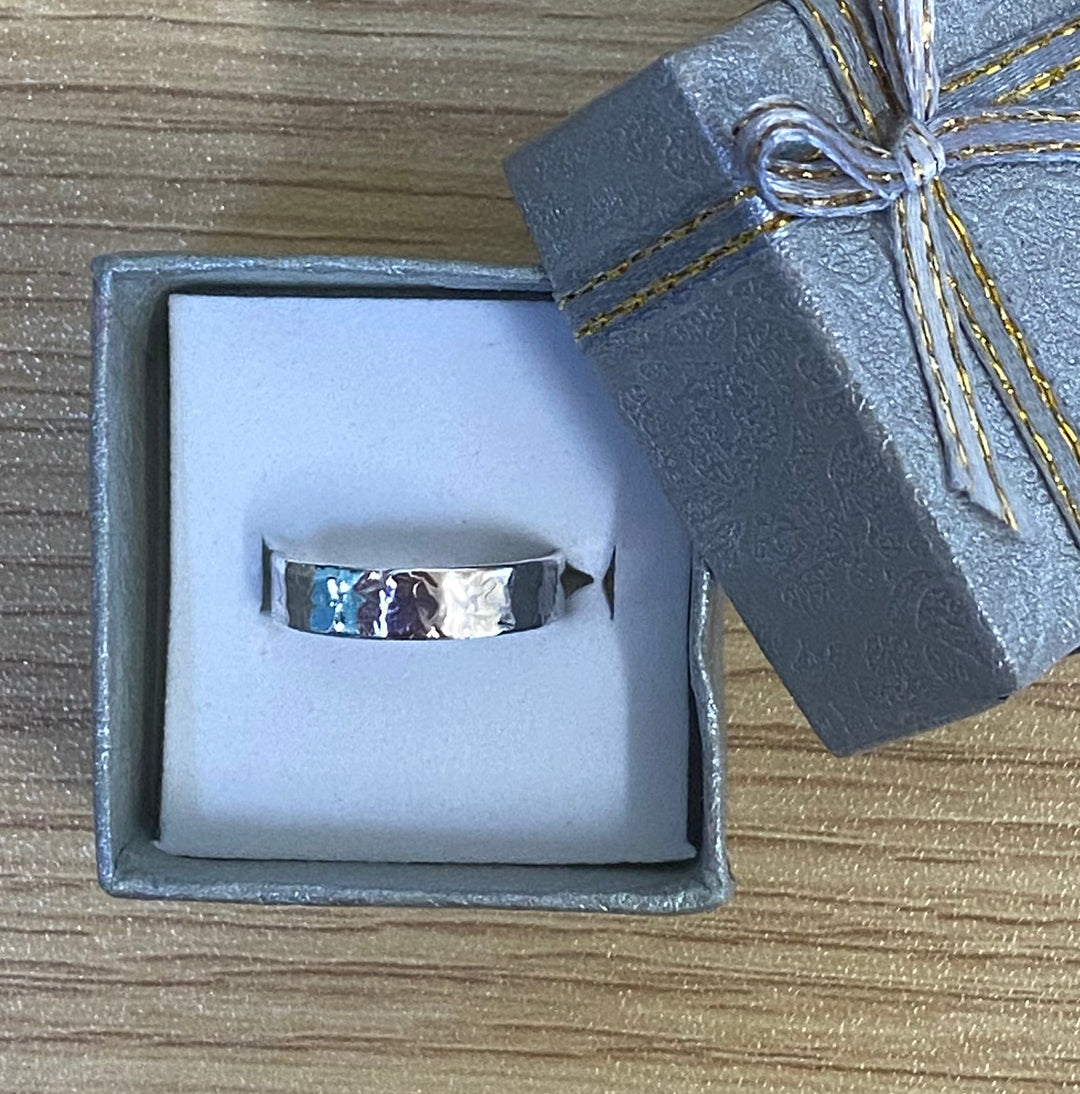 Hammered ring (5 mm)